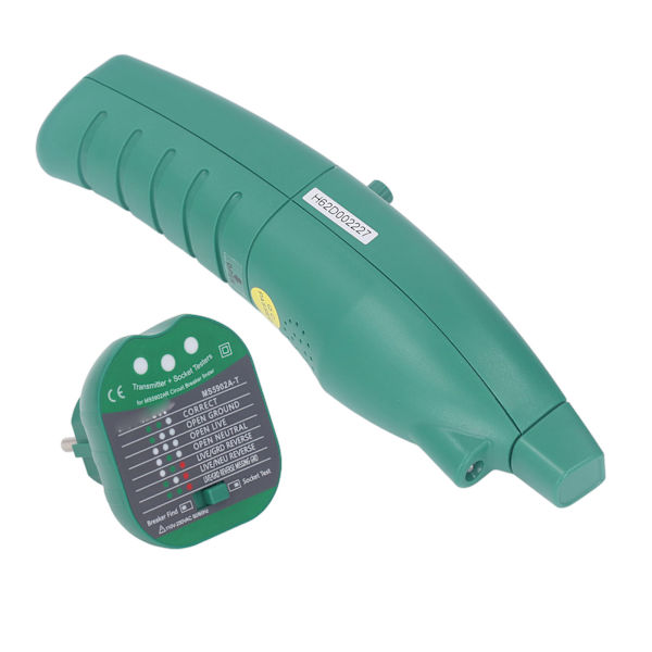 Automatisk Afbryder Sikringsfinder Stikkontakt Luftstrømsafbryder Stikkontakt Tester EU-stik 110‑250V MS5902A