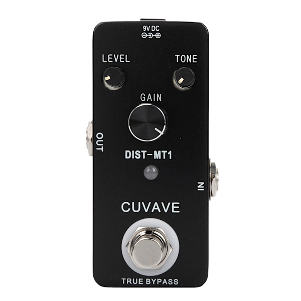 【NX】Distortion-MT1 Full Metal Shell Distortion Elgitarr Effektpedal True Bypass