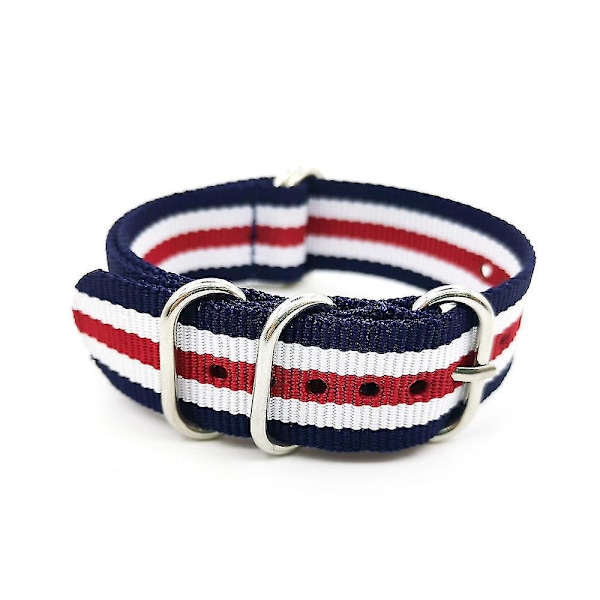 Armé Sports tyg klockarmband 18mm 20mm 22mm 24mm - Lämplig för 007 James Bond klocka - Färgglad