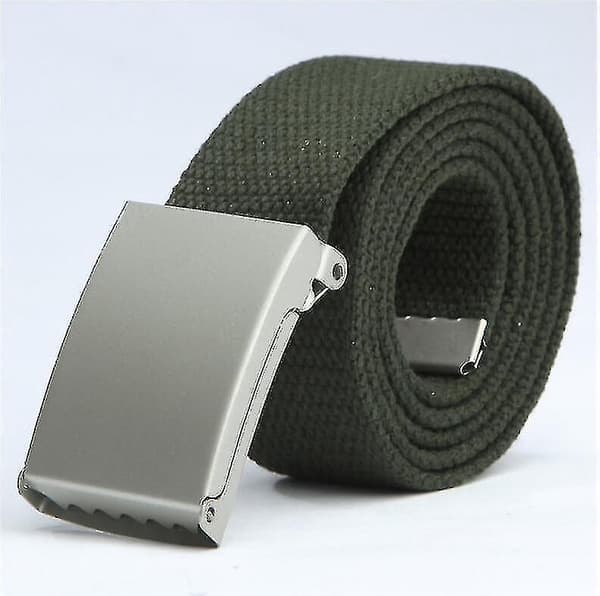 【NX】Canvas Unisex Rött Bälte 110CM Byxor