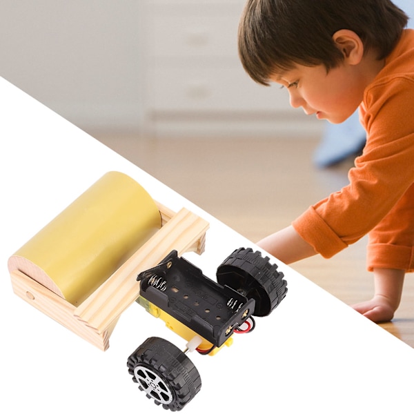 Lastautuva DIY-leluauto lapsille Pienet Tekniset Keksinnöt Leikkimalli Tarvikkeet koulutukseen (Tiehöylä)