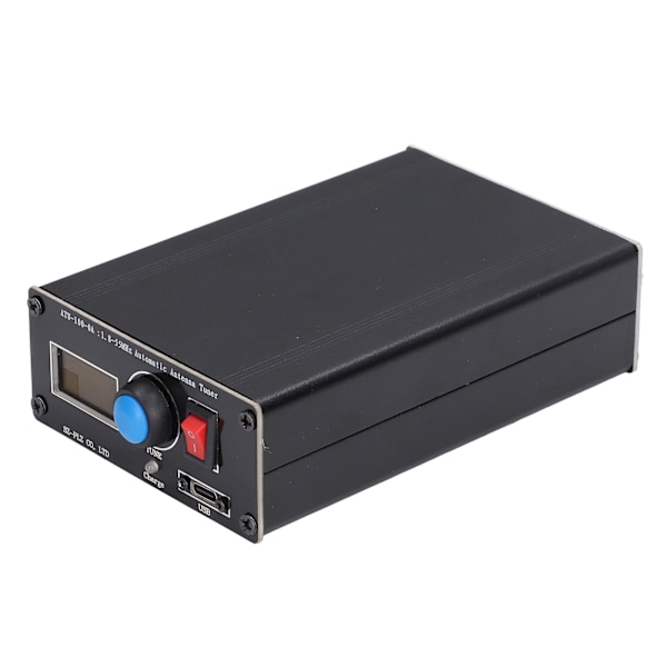 Mini automatisk antennetunder 0,96 tommer display USB-opladning radiotunder 1,8‑55Mhz ATU‑100