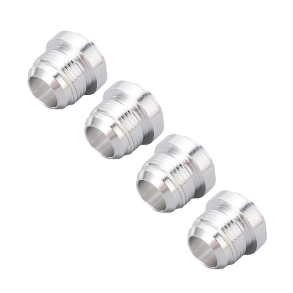 4 stk Universal AN12 aluminiumlegering 12AN gevind han hul svejs i passende tap Nem installation