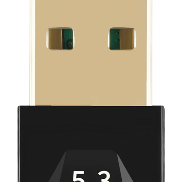 USB Bluetooth 5.3 -sovitin Nopeampi tiedonsiirto Bluetooth-dongle-vastaanotin laajemmalla kantama-alueella Windows 11 10 8.1:lle