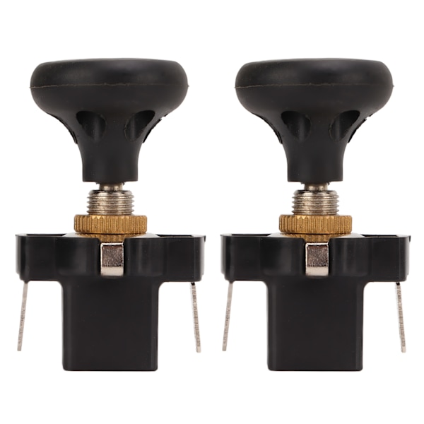 2 stk Forlygter Push Pull Switch Golfvogn Lysstyring Switch Knappudskiftning til E-Z‑GO