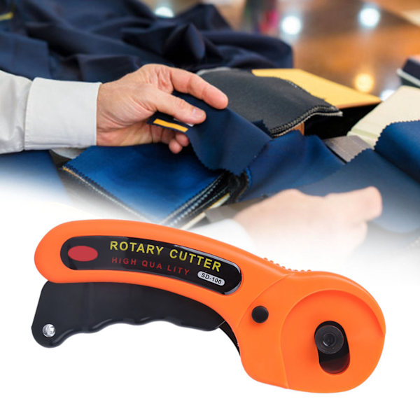 Rotary Cutter Quilters Sy Patch-Work Läder skärning Höghastighetstål rund kniv 45 mm