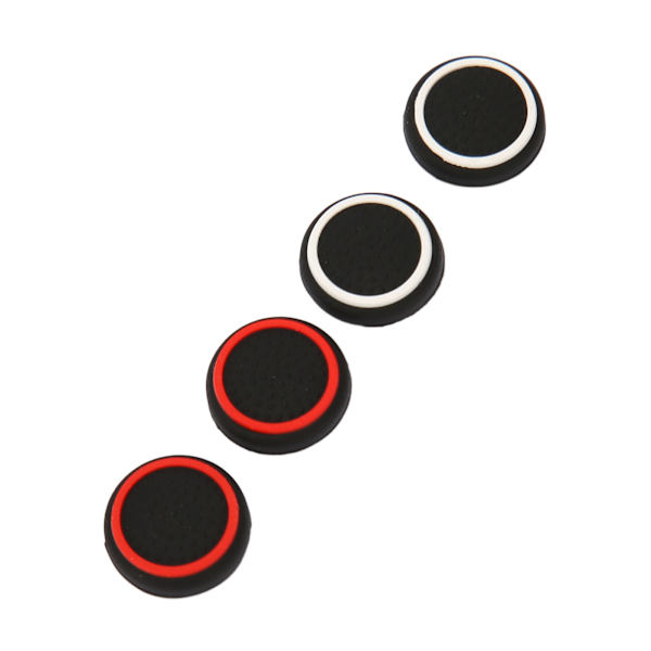 4st Tumgreppslock Mjuk silikon Förhindrar glidning Byte av Joystick Tumstickslock för Steam för ROG-konsoler