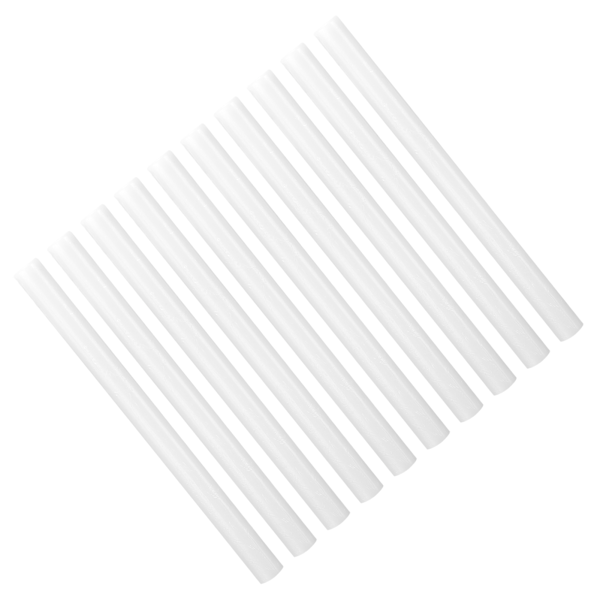 10 stk forseglingsstempler i voks Flerfargede små runde stempler for DIY-invitasjonskort Konvolutter (gjennomsiktige)