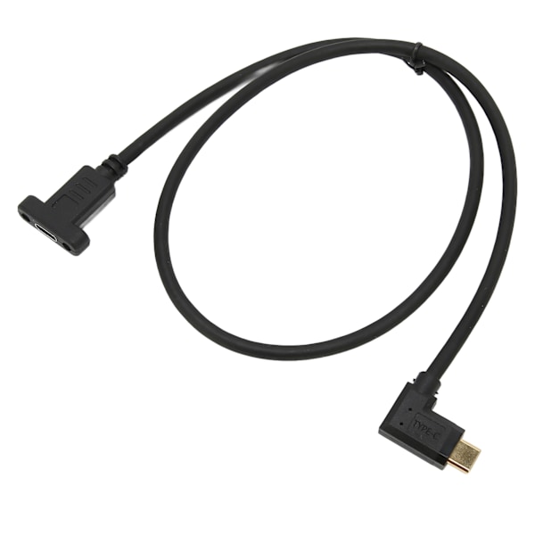 Typ C hane till hona förlängningskabel 0,6 meter 10 Gbps Stabil överföring Snabbladdning Typ C hane till hona adapter