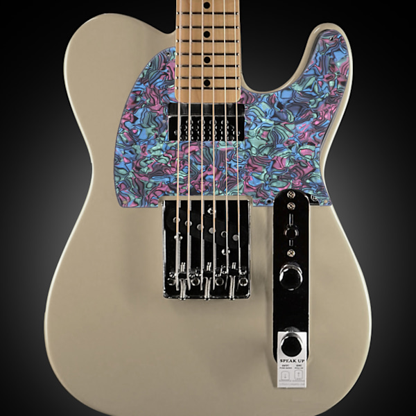 Abalone-tyyli Akryyli Humbucker Pickguard Korvaava Deko TL Sähkökitaralle