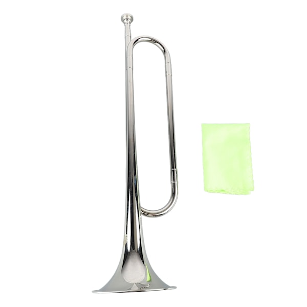 B Flat Bugle Messing Retro Standard Trompet Musikinstrument for skoleband kavalerikorps