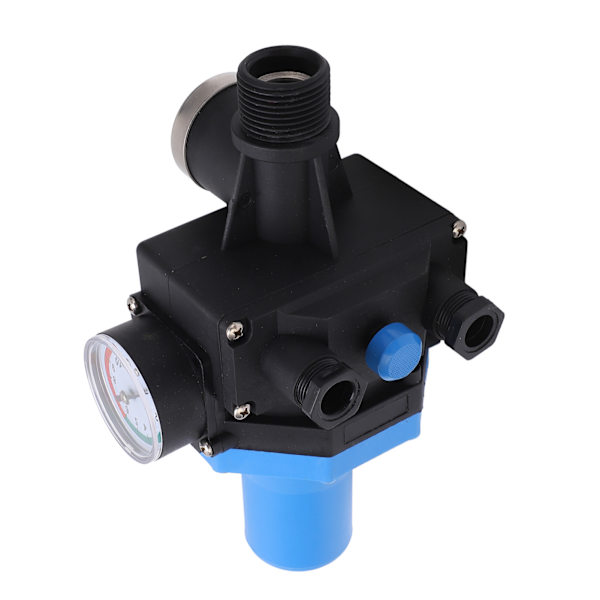 Vattenpumpstryckregulator Vattentät justering Automatisk vattenpumpkontrollbrytare med enkelvägsventil 220-240V (1,1KW)