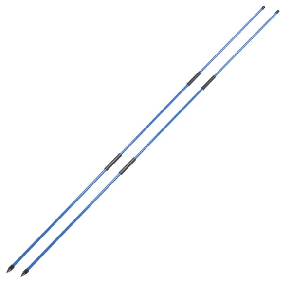 【NX】3-vikt Golf Indikator Stick Riktningsindikator Extra Trainer Golfutrustning Tillbehör Blå