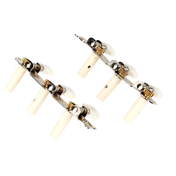 3R 3L Maskinhoder Strengstemme-knapper Metall Stemmer for Klassisk Gitar