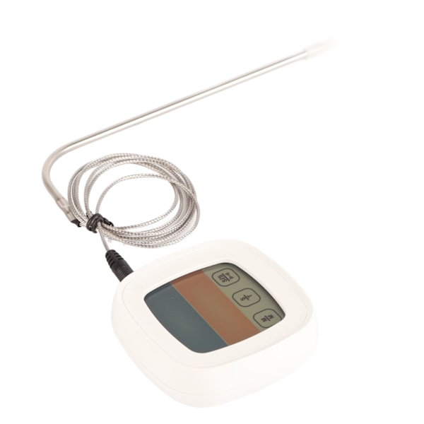 Kötttermometer Digital LED-display Multifunktionell köksugnstermometer med sond för matlagning Bakning BBQ