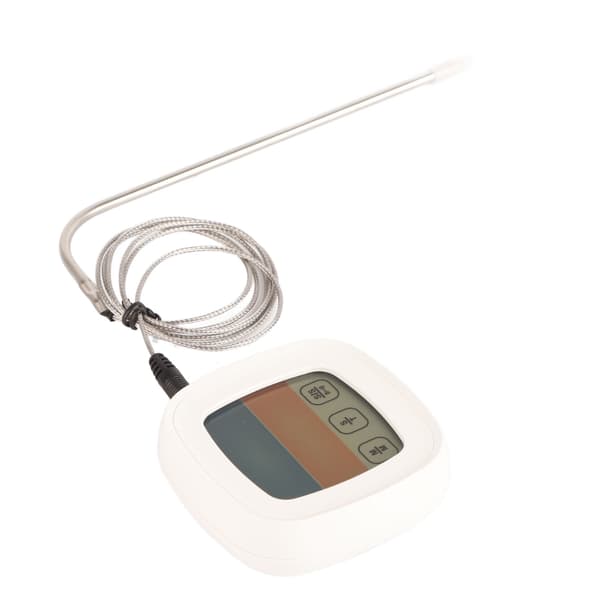 【NX】Kötttermometer Digital LED-display Multifunktionell köksugnstermometer med sond Kompatibel med matlagning Bakning BBQ