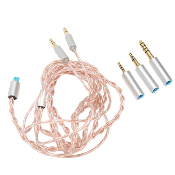 Hovedetelefon Opgraderingskabel 3 i 1 Tabfrit Lyd Balanceret Kabel Udskiftning til MDR Z7 Z7M2 Z1R til Ananda Sundara HE400