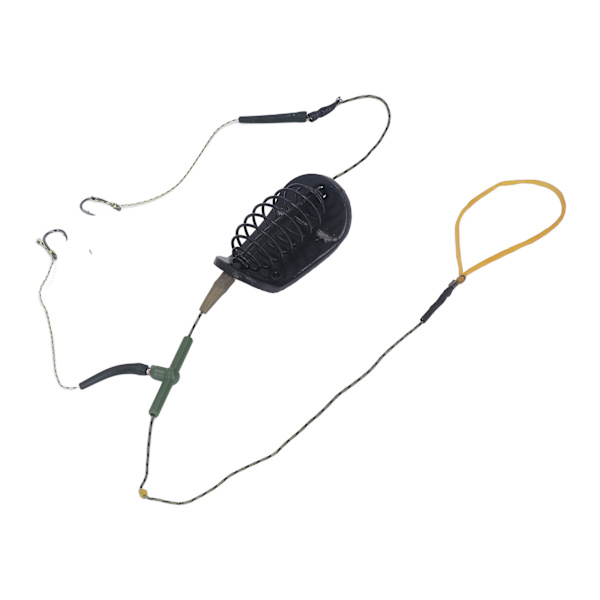 Fiskekrok Stark kraftbettbur Effektiv havfisk krok med metallsenk for karpe 60g / 2.1oz