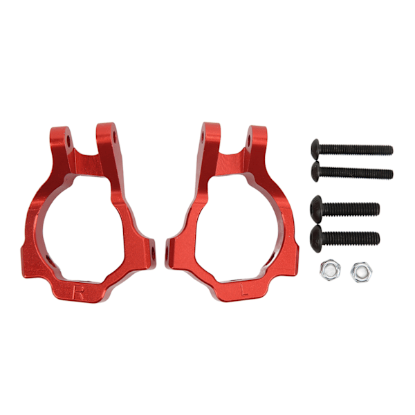 2 stk. Aluminium C-nav Spindle Carrier Set for LOSI Lasernut U4 Tenacity 1/10 Off Road Vehicles