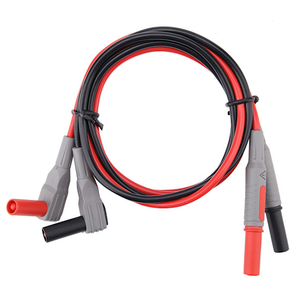 P1300C elektroniska digitala multimeter testkablar med krokodilklämmor utbytbara sondspetsar