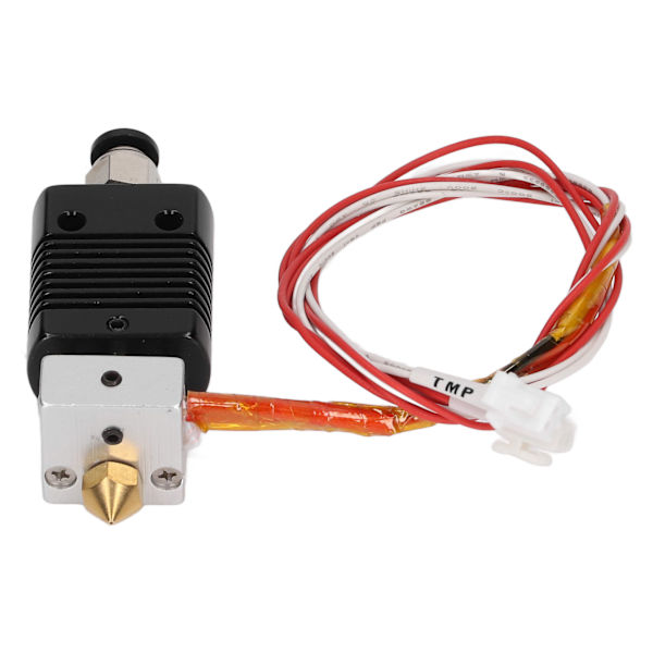 3D-printer Extruder Hotend DC24V 40W Varmerør 0,4mm Messingdyse Opvarmning Aluminium Blok Printer Hotend Kit til ET4
