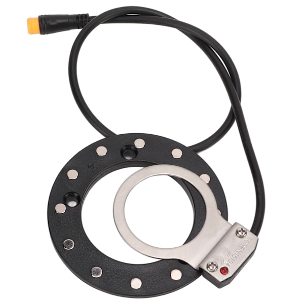 Elektrisk cykel Assist Sensor Hög känslighet 12 magneter Höger Dual Hall Sensor Elcykel Pedal Tillbehör Stort hål
