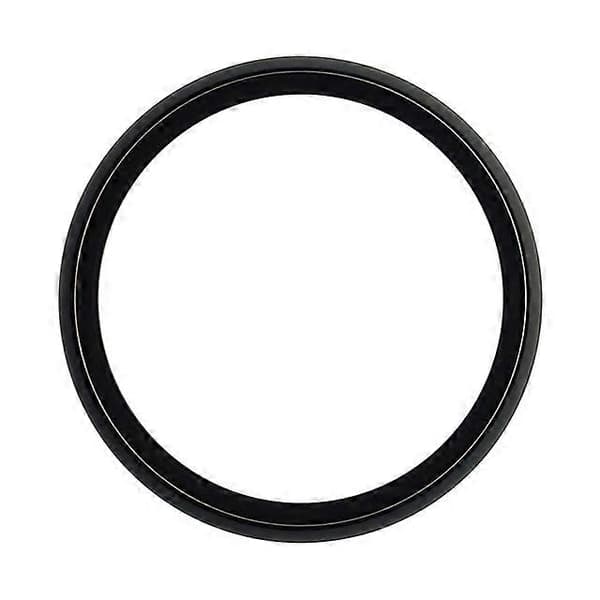 52mm 85mm Sølv eller Sort Bezel Rustfrit Stål Ring til Bil Båd Motorcykel Måler 85mm Black