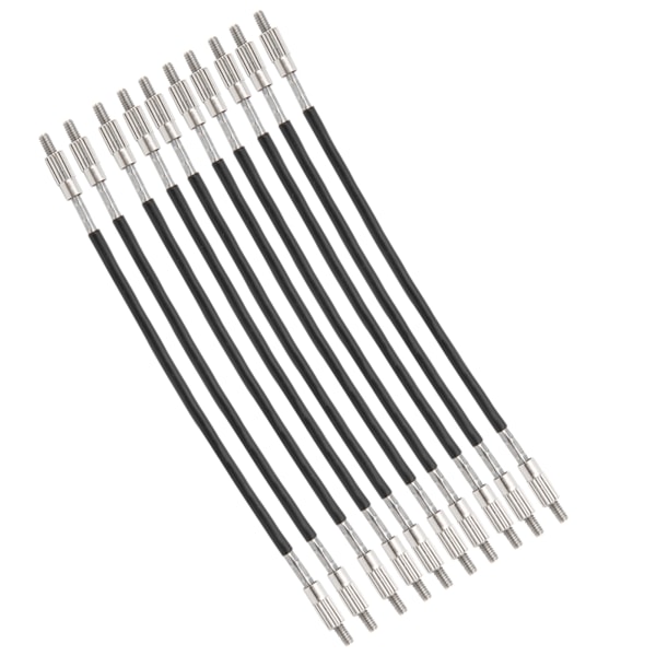 10 stk Violin Svansarm Svans Tarm Stål NonSlip Wire Tailcord udskiftningstilbehør