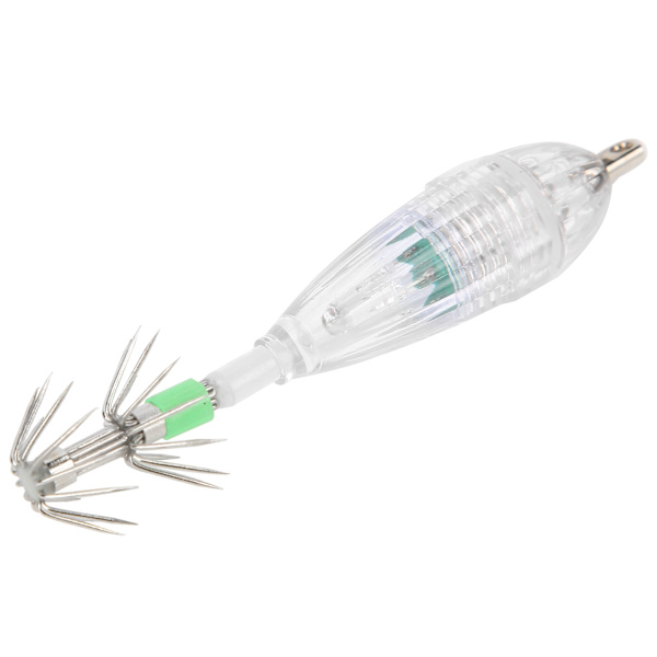 Havfiske Ferskvann Universal Blekksprut Lampe Undervanns Lokkende LED Agnslys med Krok