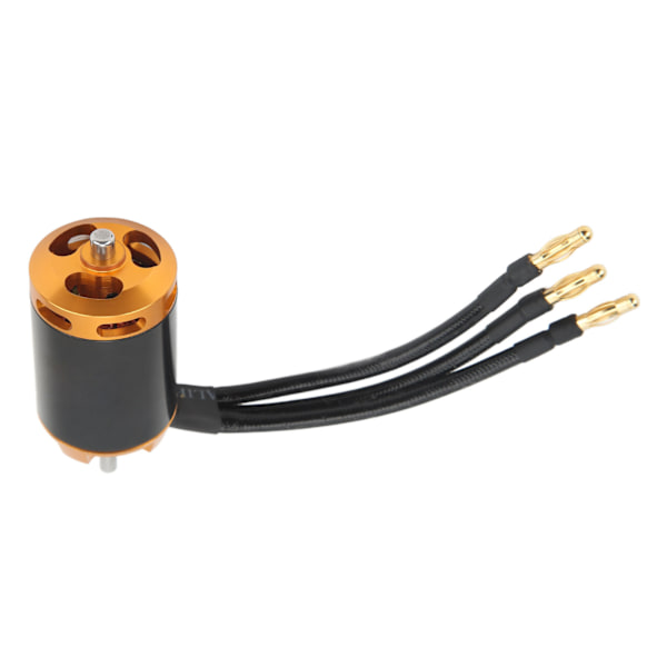 RC Båt Brushless Motor Vanntetting 22800KV 12N8P Struktur Aluminiumlegering Kobber RC Brushless Motor for RC Båt