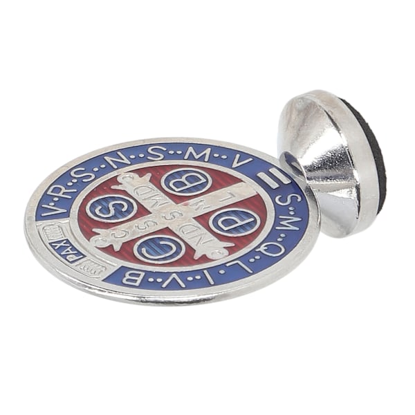 St Benedict Medaljer Utsökt Färgglad Benedict Metalldekoration för Konfirmationsceremoni Familjesammankomst