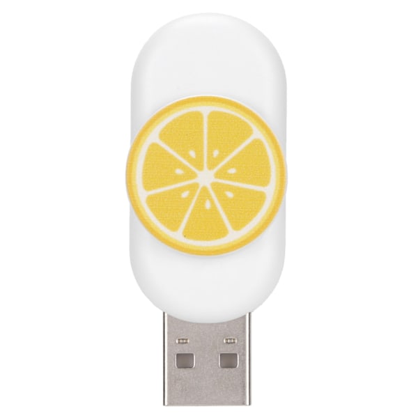USB Flash Drive Innovativ Citronform Bærbar Holdbar Stabil Fugtbestandig Hot Swap Plug Play Hukommelse Thumb Stick 16GB