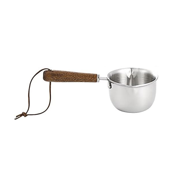 Mini smørvarmergryte multifunksjonell rask oppvarming olje rustfritt stål oljevarmerpanne for hjemmekjøkken