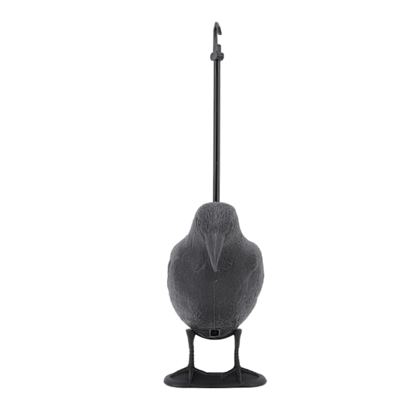 Kråke Lokkefugl Bueskyting Målskive PE 3D Stående Kråke Statue Realistisk Trening Bow Decoy for Utendørs Skyting Jakt Hagedekorasjon
