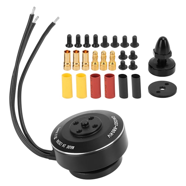 QX Motor CNC-bearbetad 680KV Snabb Vattentät EDF Extern Rotationsmotor för Multirotor Fjärrstyrd Drönare Cw