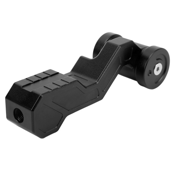 Gearshift-knap med 3 adaptere forlænget 6061-T6 aluminiumlegering Universal udskiftning til Acura Sort