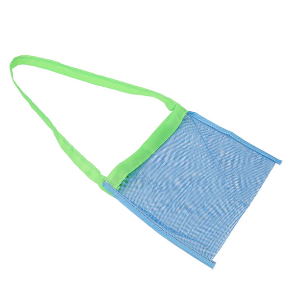 Kids Mesh Beach Bag Shell Samlar Stor kapacitet Mesh Candy Bag för att hålla sandleksaker