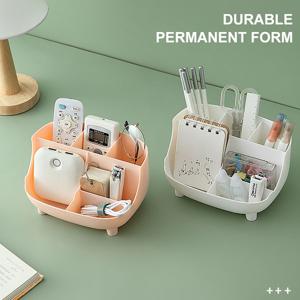 Makeup Multi Grid Organizer Kosmetisk Opbevaringsboks Kontor Desktop Diverse Beholder Hjem Make Up Display Stativ