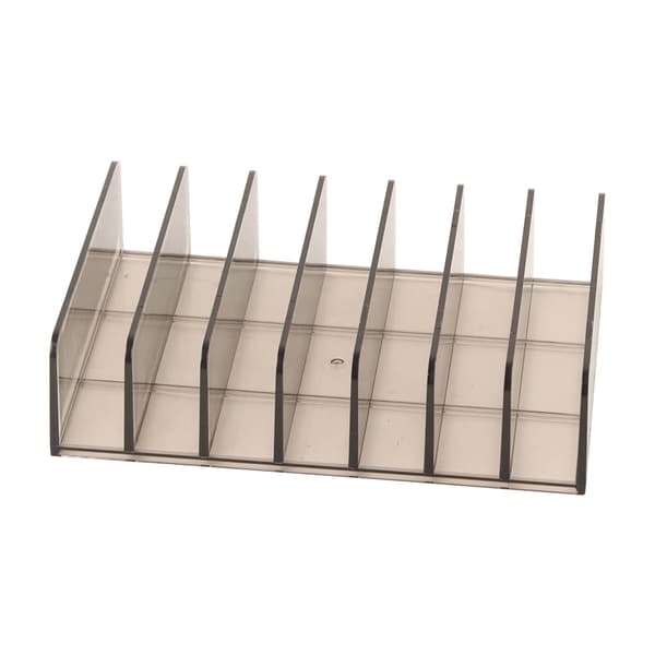Øjenskyggepalet Organizer 7 Sektioner Transparent Makeup Holder til Badeværelsesbordplader og Toiletskab