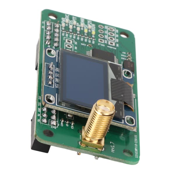 【NX】UHF VHF UV MMDVM Hotspot Modul Kit SMA Interface LED Display Hotspot Board med Antenne