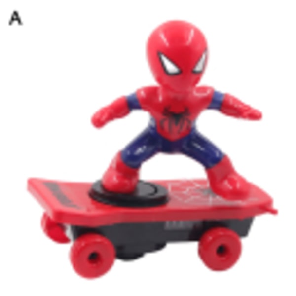 Tecknad skoterleksak Härlig nyhet Plast tecknad Spiderman-skoterleksak
