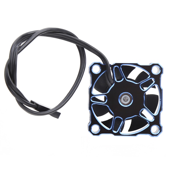 RC Bilkylfläkt Vattentät för konkurrens höghastighetsmotor 16000rpm 30 x 30mm 5-9V (blå)