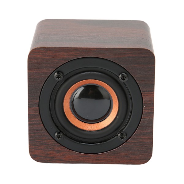 Bluetooth-kaiutin Monitoiminen retro langaton Bluetooth-kaiutin kotiin, matkalle ja ulkoiluun, pähkinä