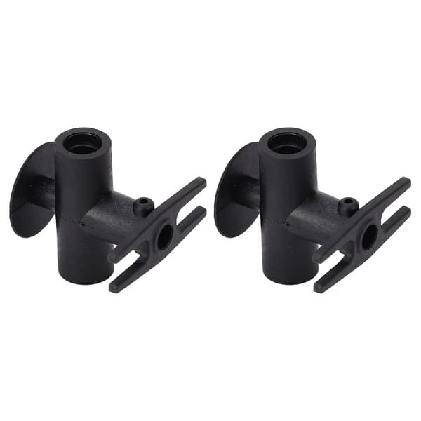 2 STK Rotorhode for K200 RC Helikopter Rotorhode Reservedeler Tilbehør for Erstatning Svart