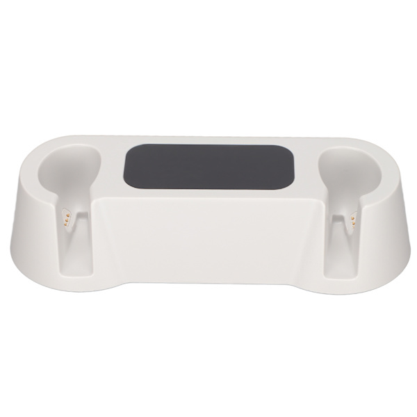 Dobbelt opladningsdocka Hurtig opladning Touch Controller Opladningsdocka med 2 genopladelige batterier til Oculus Quest 2