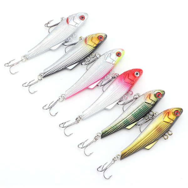 Flytende fiskesluk Realistisk falskt agn med ringende kule Topmouth Culter Bass Lure