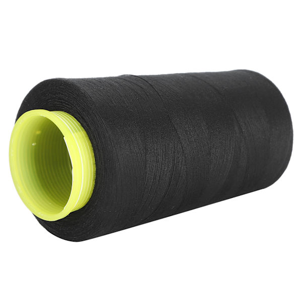 402 polyester sytråd 3000 yards håndsydd snor for DIY håndverk Skreddersøm håndarbeid Svart