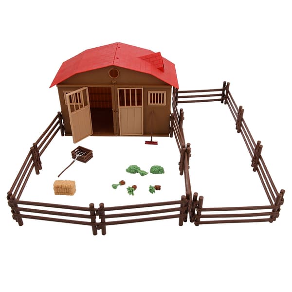 Børn Bondegårdslegetøj Tilbehør Sæt Simulering Mini Bondegård Scene Model
