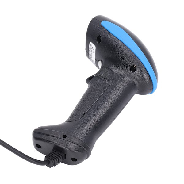 Handhållen kodskannerläsare Multifunktionell USB trådbunden 1D 2D streckkodsskanningspistol 5VDC