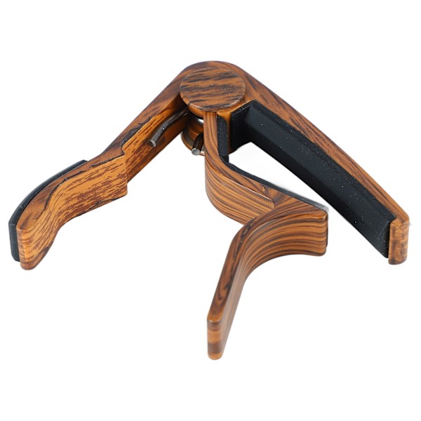 Guitar Capo Solid Wood Tune Clip Clamp med 5 val för akustisk och elektrisk gitarr